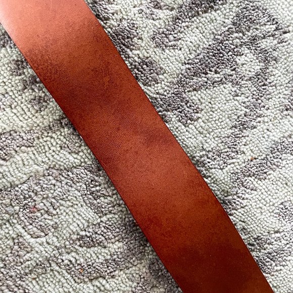 Michael Kors Wide Brown Leather Belt main image 8